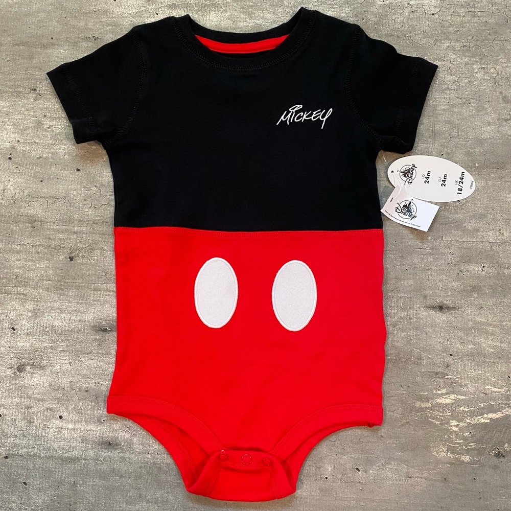 NWT Disney Mickey Mouse Onesie